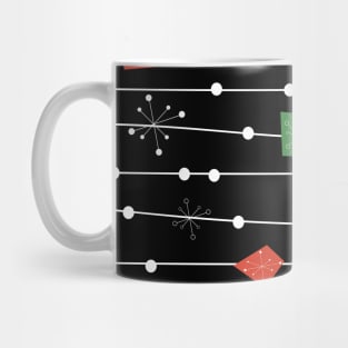 Midcentury Modern Starbursts Mug